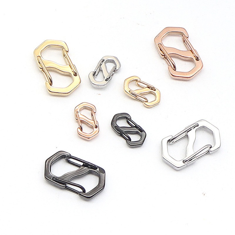Jewelry Making Essentials - 5pcs Stainless Steel Letter S Buckle