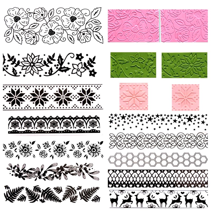 Jewelry Making Tools And Supplies - SNASAN Leaves Flower Star Lace Concave