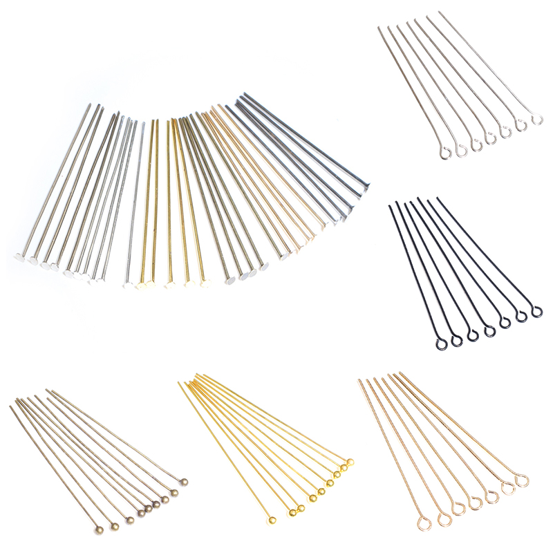 Jewelry Making Jig - 200Pcs/Lot 16-50mm Heads Eye Flat Head