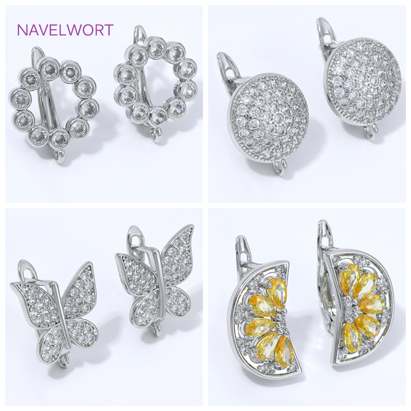 Jewelry Making Essentials - 18K Gold Plated Fan Shape Flower