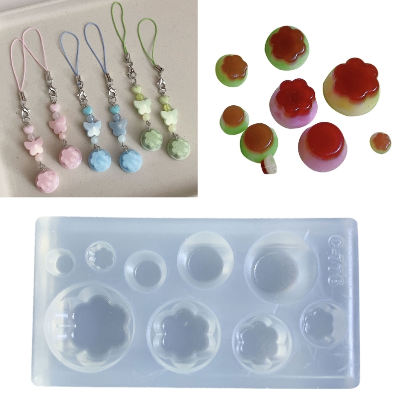Jewelry Making Tools And Supplies - Cute Pudding Shape Silicone Mold for