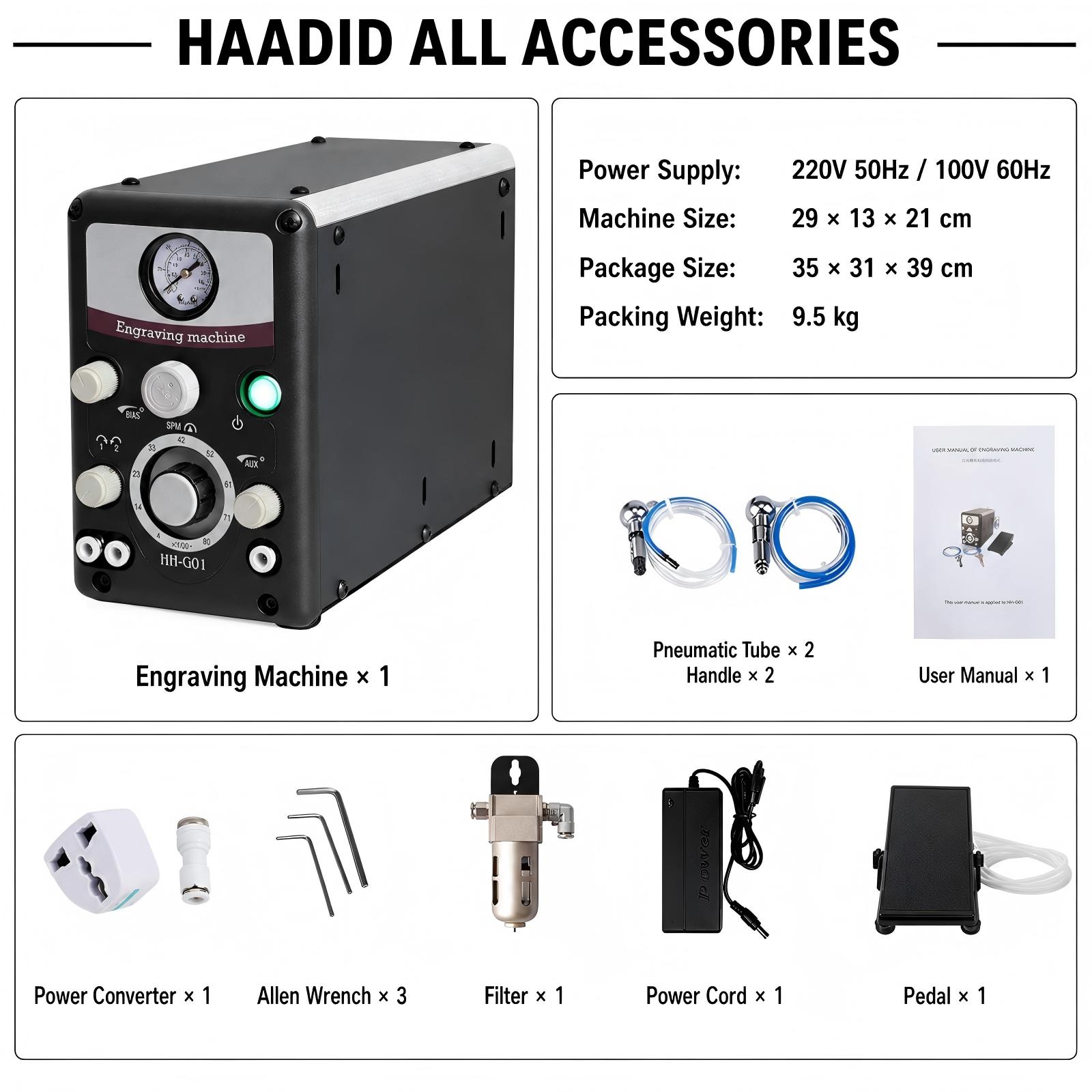 110V HH-G01 Pneumatic Engravin - огляд і ціна Jewelry Making Jig
