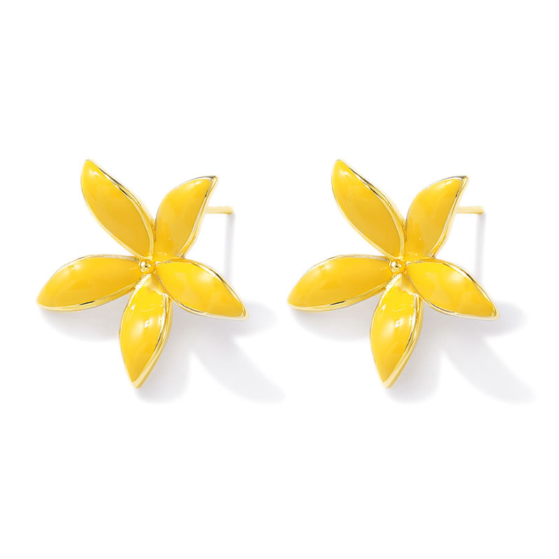 18K Gold Color Brass Flower St - огляд і ціна Jewelry Making Metals
