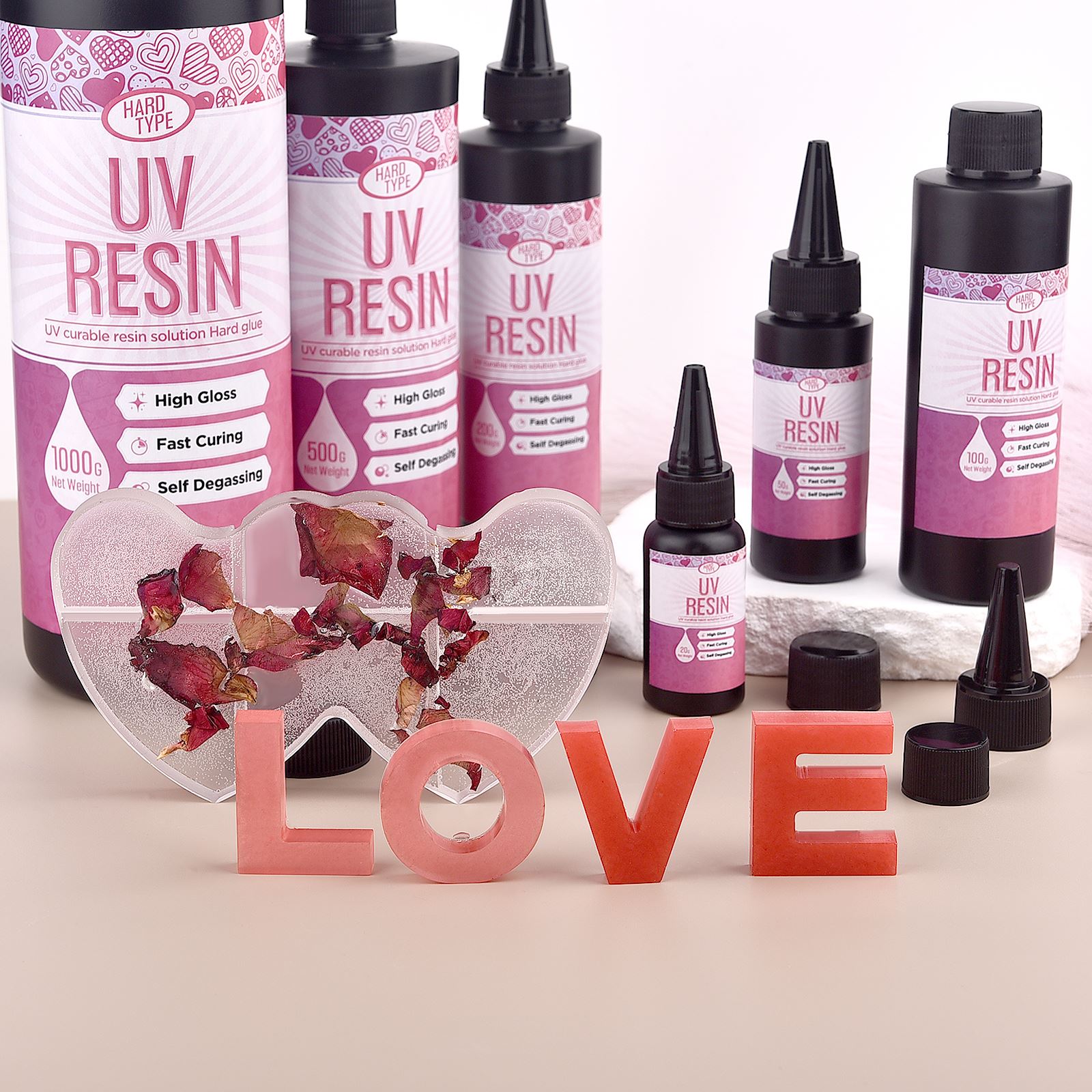 UV Resin Glue Transparent Epox - огляд і ціна Jewelry Making Tools And Supplies