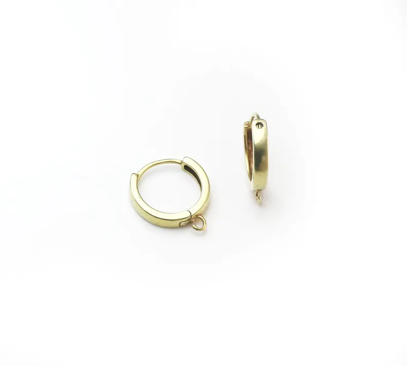 10pcs Brass Ear Hoops, Leverba - огляд і ціна Jewelry Making Essentials