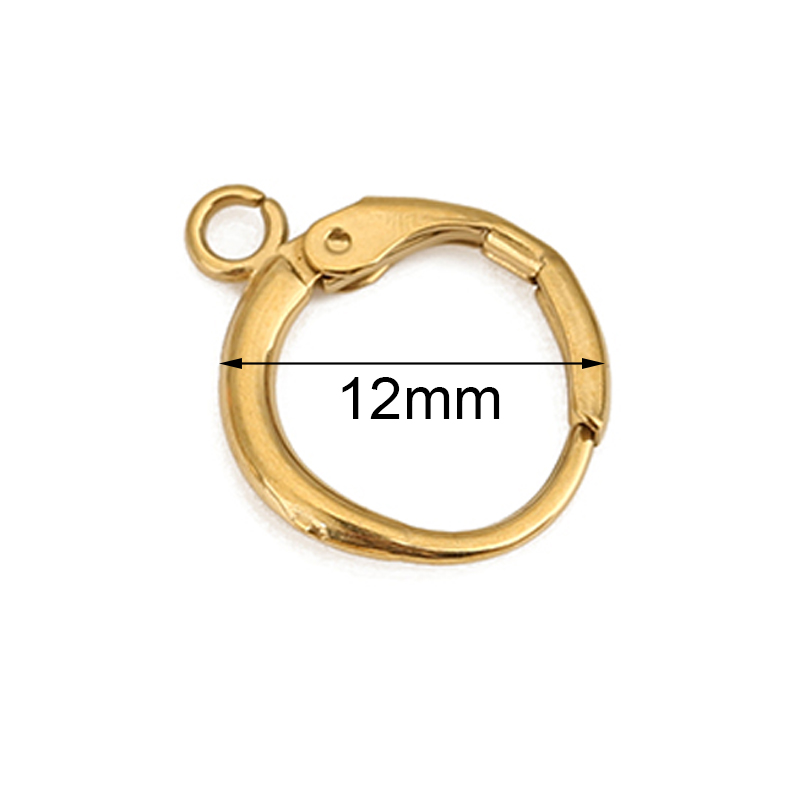 10pcs PVD Never Fade Stainless - огляд і ціна Jewelry Making Metals