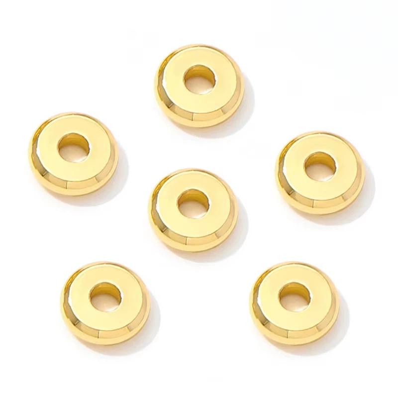 50Pcs Gold Plated Brass Flat S - огляд і ціна Jewelry Making Tools And Supplies