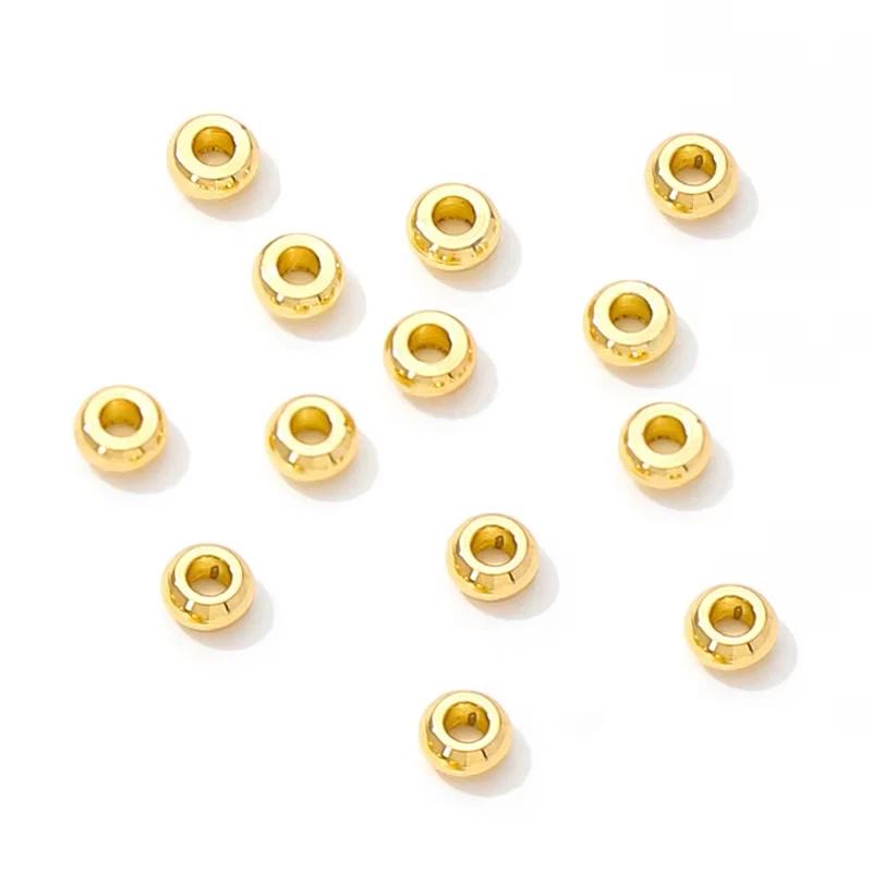 50Pcs Gold Plated Brass Flat S - огляд і ціна Jewelry Making Tools And Supplies
