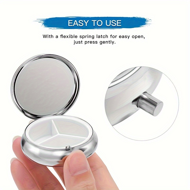 A three-layer pill box with an - огляд і ціна Jewelry Making Place