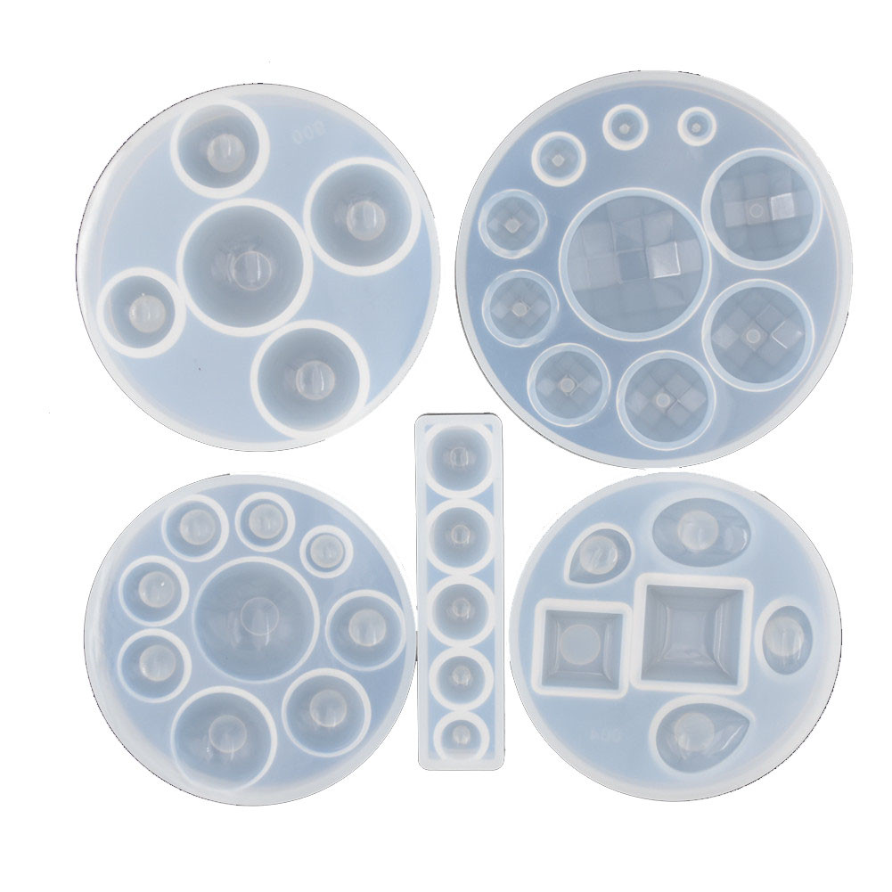 Silicone Mold half ball Oblate - огляд і ціна Jewelry Making Tools And Supplies
