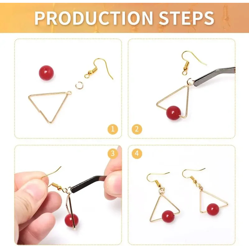 100/500pcs DIY Earring Finding - огляд і ціна Jewelry Making Metals