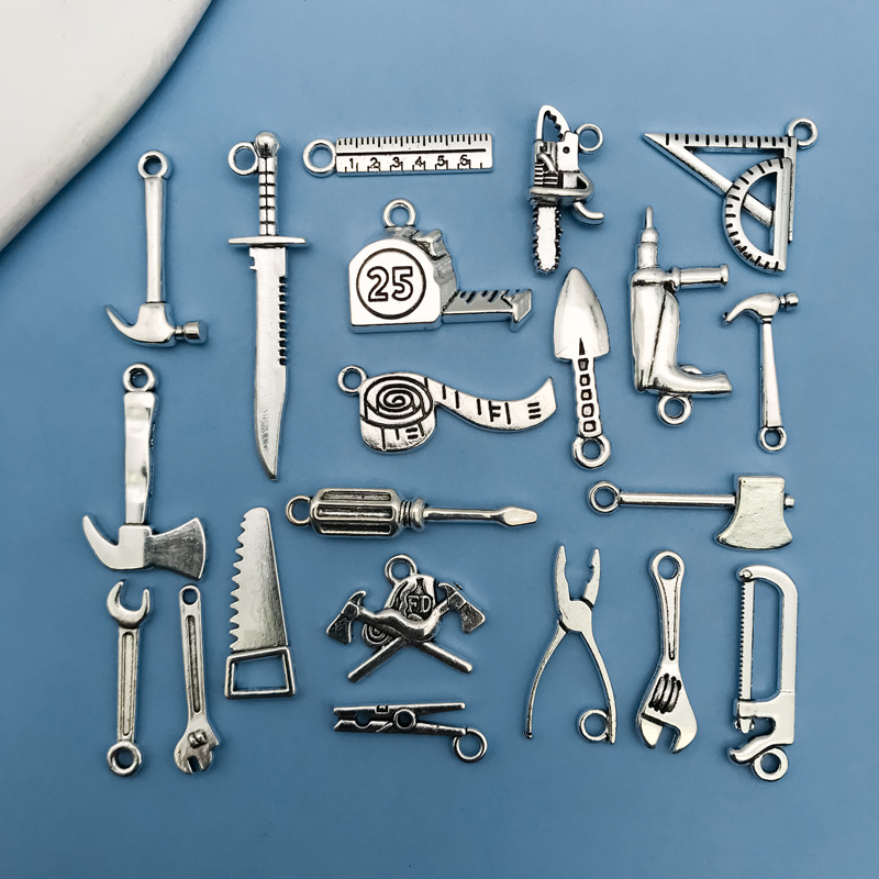 Mix 20pcs Antique Silvery Tool - огляд і ціна Jewelry Making Tools And Supplies