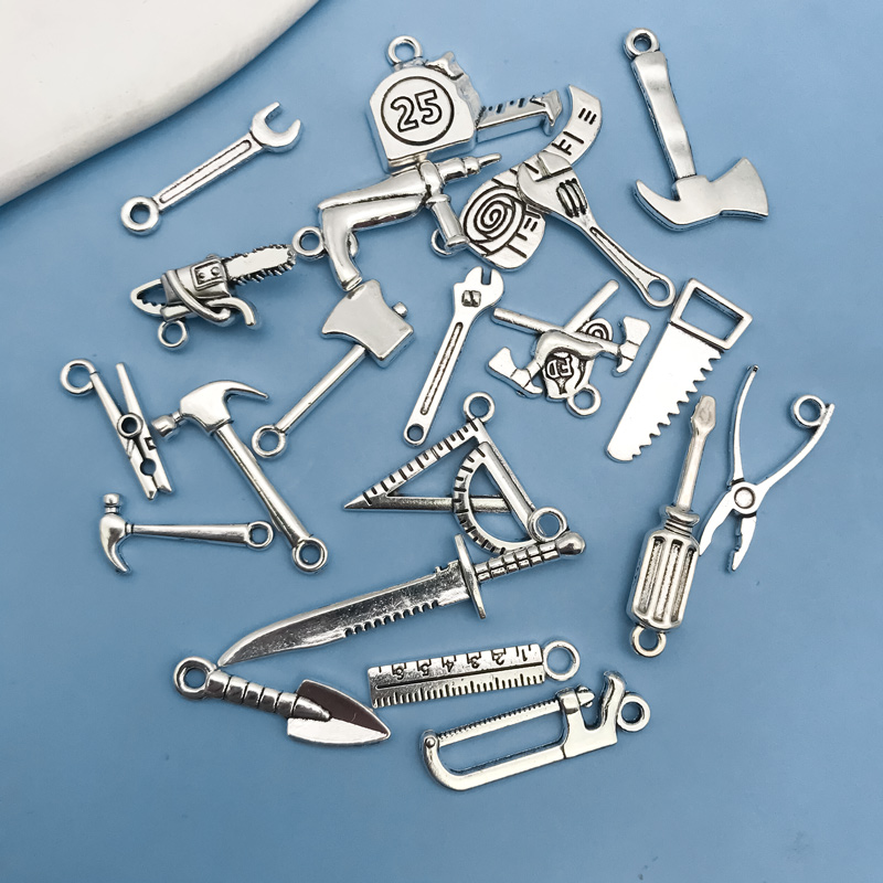 Mix 20pcs Antique Silvery Tool - огляд і ціна Jewelry Making Tools And Supplies