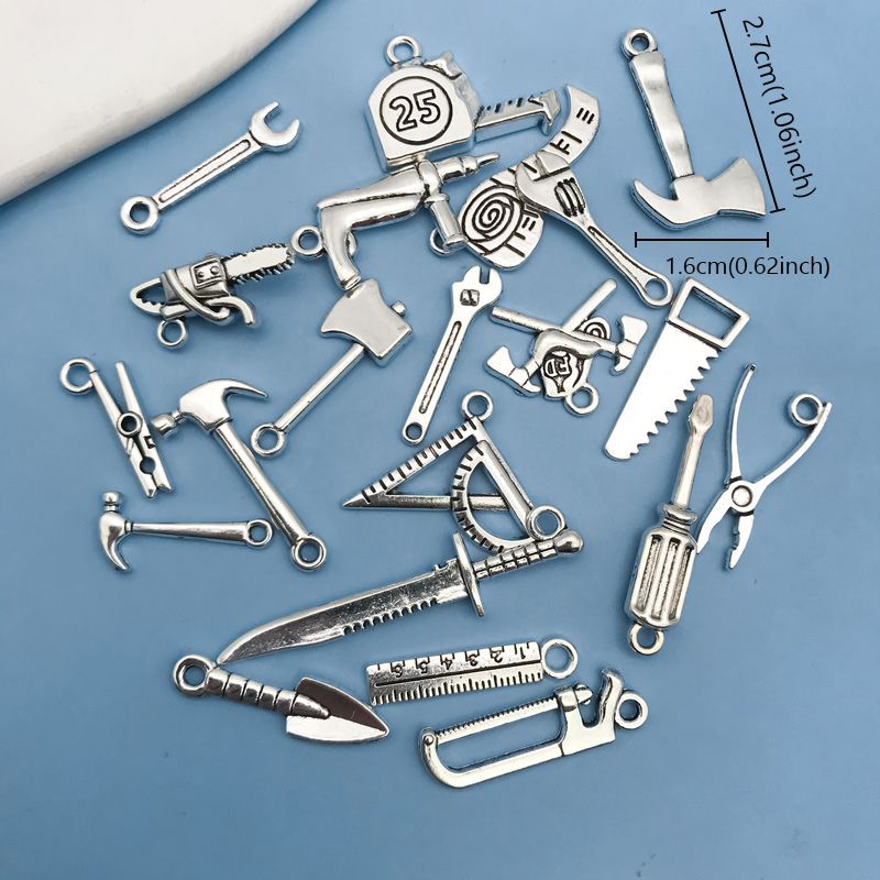 Mix 20pcs Antique Silvery Tool - огляд і ціна Jewelry Making Tools And Supplies