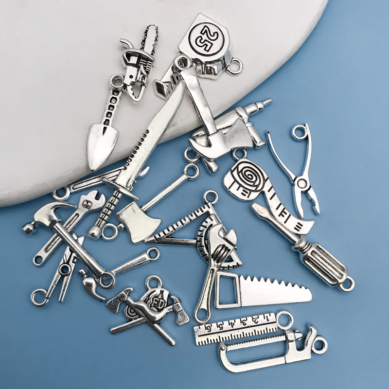 Mix 20pcs Antique Silvery Tool - огляд і ціна Jewelry Making Tools And Supplies