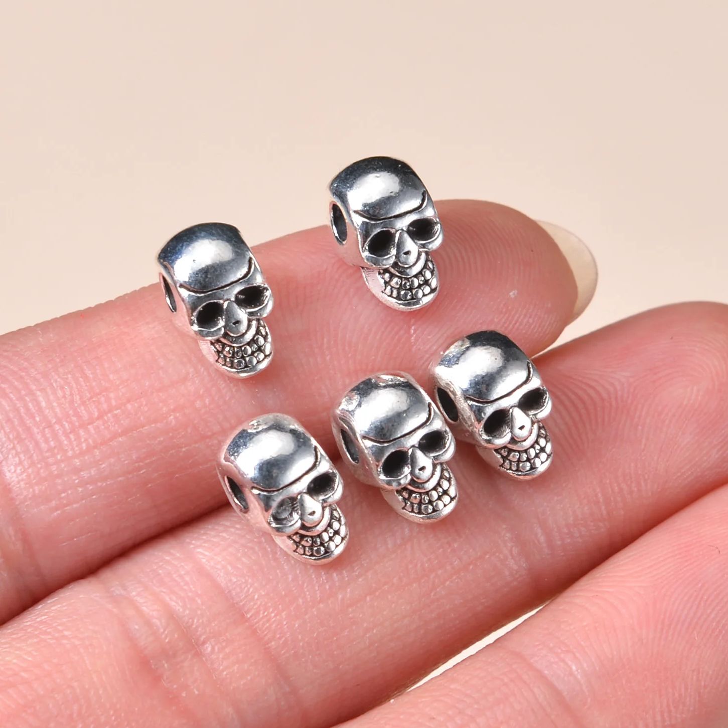 Punk Style Skull Head Beads Ch - огляд і ціна Jewelry Making Jig