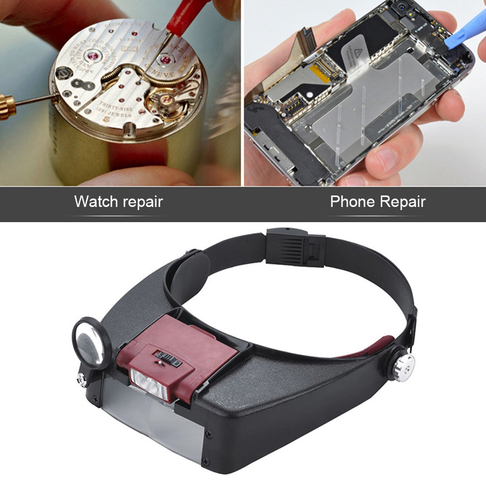 10X Headband LED Magnifying Gl - огляд і ціна Jewelry Making Glasses