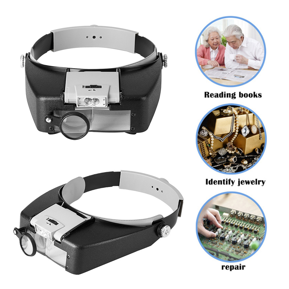 10X Headband LED Magnifying Gl - огляд і ціна Jewelry Making Glasses