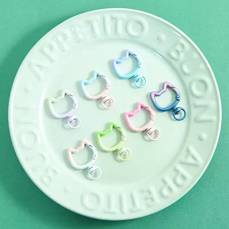 5-10PCS Gradient Cute Cat Clas - огляд і ціна Jewelry Making Essentials